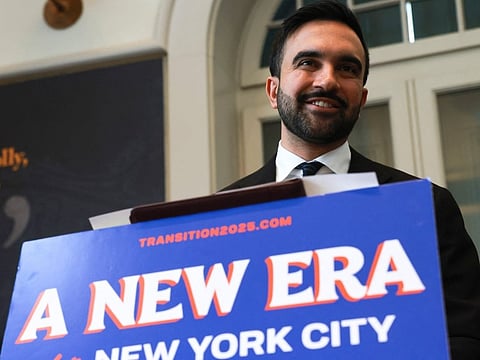New York City Mayor-elect Zohran Mamdani announces a series of top appointments, including the city’s new schools chancellor, ahead of his swearing-in on December 31, 2025, in New York City.