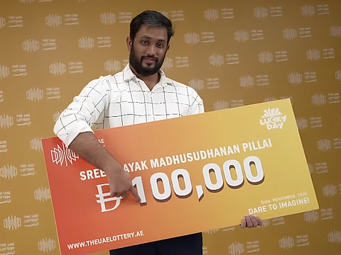 ‘Dream of building my own house’: Kerala expat in UAE wins Dh100K UAE Lottery