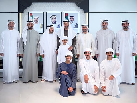 UAE President visits Mohammed bin Butti Al Hamed