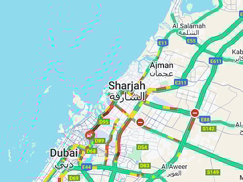 The situation at present, according to Google