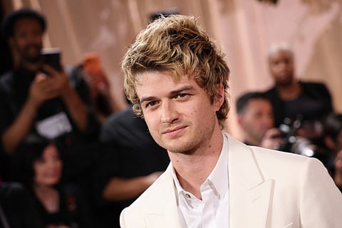 US actor Joe Keery attends the 83rd annual Golden Globe Awards at the Beverly Hilton hotel in Beverly Hills, California, on January 11, 2026.
