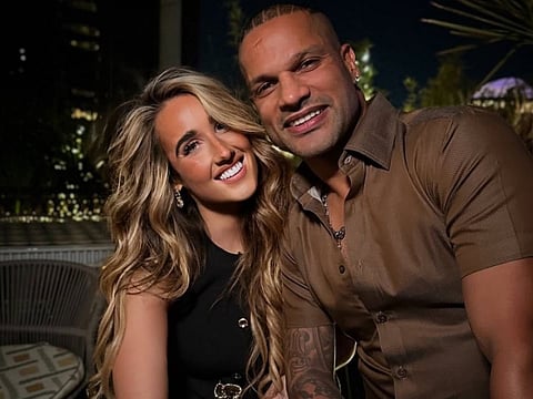 Shikhar Dhawan announces engagement to girlfriend Sophie Shine