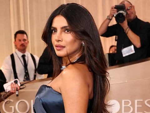 Priyanka Chopra Jonas at the Golden Globes