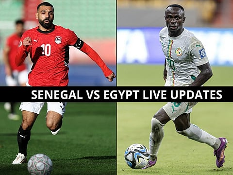 Mohamed Salah will line up against his former Liverpool team-mate Sadio Mane today, in an exciting re-run of the 2021 AFCON final.