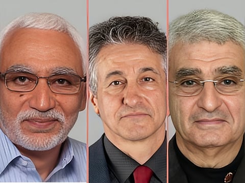 Distinguished Arab scientists Professor Abbas El Gamal, Professor Majed Chergui and Dr Nabil Seidah