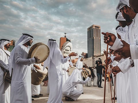 Celebrate Emirati heritage with music, food, workshops and family fun at Al Hosn Festival.