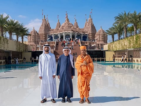 ‘I see the spirit of Sheikh Zayed here’: Zaki Nusseibeh on BAPS Hindu Mandir Abu Dhabi