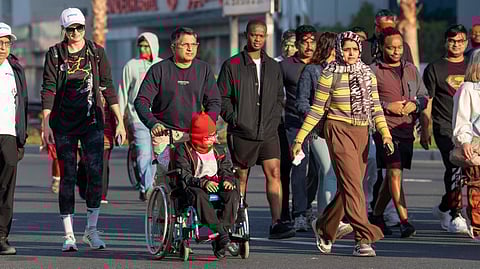 Dubai Police join Al Noor Community Race for People of Determination