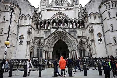 The High Court in London.