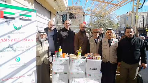Warm Winter campaign, supported by Dubai Islamic Bank, delivers food, clothing, and blankets to vulnerable communities.