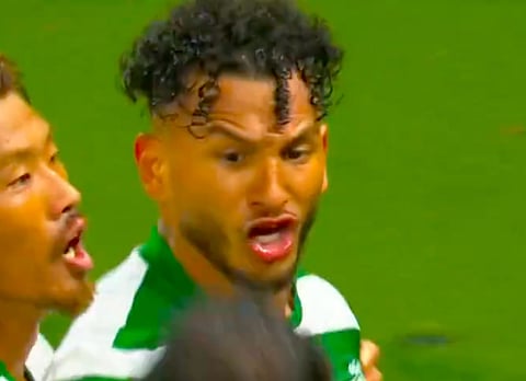 A last-gasp Luis Suarez header condemned Paris Saint-Germain to a 2-1 defeat at Sporting Lisbon on Tuesday jeopardising the Champions League titleholders' chances of a top eight finish and direct qualification for the last-16.