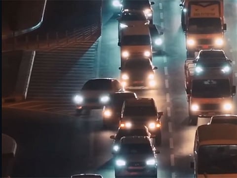 Sharjah Police warn motorists as dust storms reduce visibility