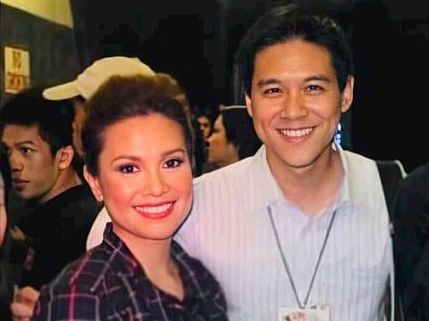 Lea Salonga and Robert Chien.