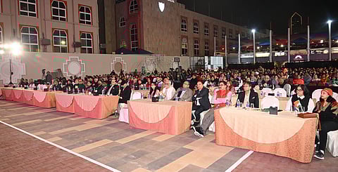 Hundreds took part in the IBPC Dubai celebrations at India Club on Friday.