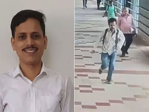 The victim, Alok Kumar Singh, and the accused Omkar Eknath Shinde.