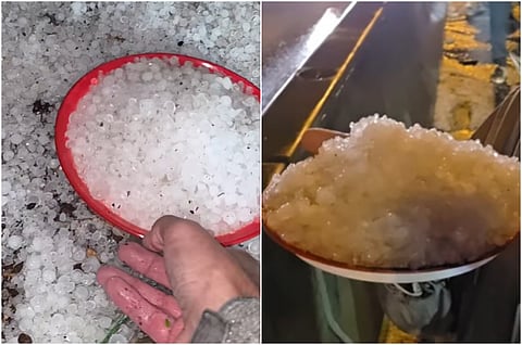 Hail reported at dawn in northern UAE