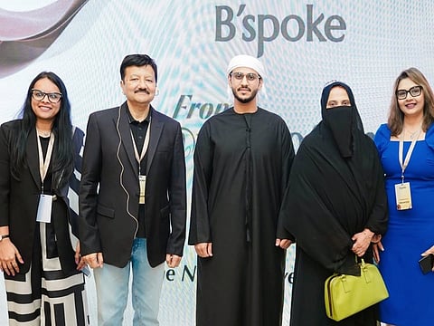 Left to Right : Prerna Gupta, Sid Das, Shaikh Khaled Saqer AlQassimi, Shaikha Khawla AlQassimi, Dr Preetha Kiran.