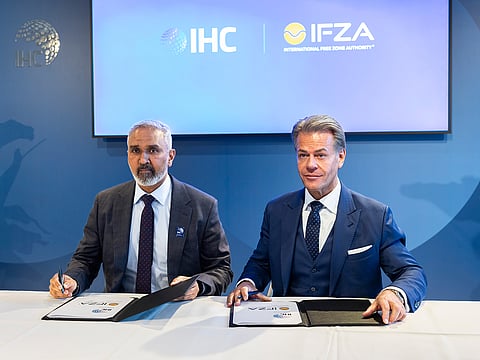 IFZA and IHC forge strategic alliance at the World Economic Forum Annual Meeting 2026