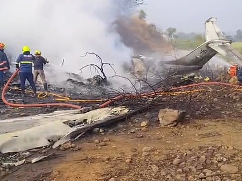 Ajit Pawar’s plane crashes in Maharashtra