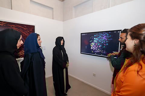 Sheikha Latifa bint Mohammed visits 14th edition of Sikka Art and Design Festival