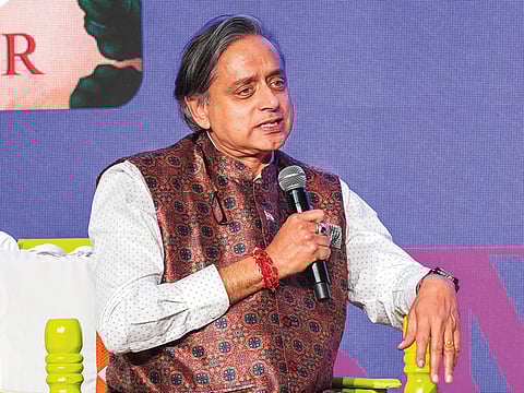 Shashi Tharoor charms Dubai with wit and wisdom at Emirates Literature Festival