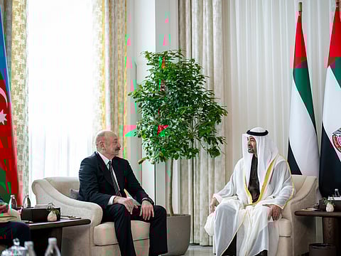 UAE, Azerbaijan Presidents discuss strategic partnership and economic ties