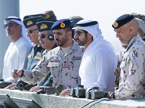 Sheikh Hamdan bin Mohammed attends UAE-Azerbaijan ‘Peace Shield 2026’ joint military exercise