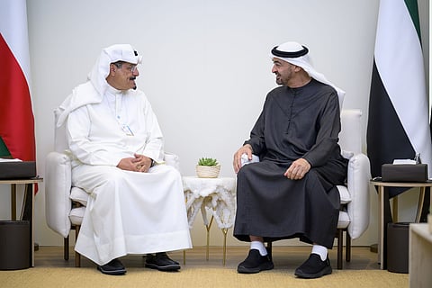 UAE President meets Kuwaiti Prime Minister during World Governments Summit 2026 visit