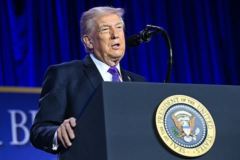 US President Donald Trump aims to gather world leaders to guide reconstruction amid global scrutiny