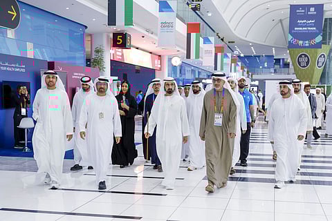 Mohammed bin Rashid attends Open Masters Games Abu Dhabi 2026