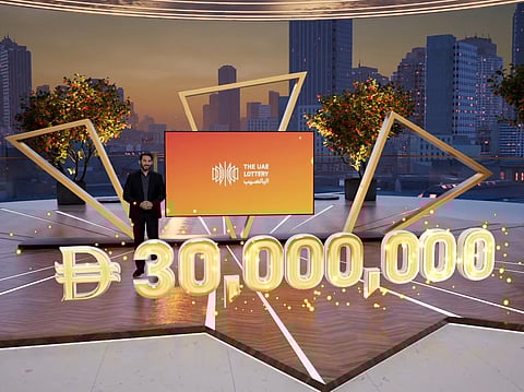 Show host Chadi Khalaf at Lucky Day Draw No. 260207.