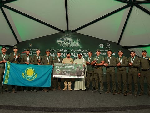 Kazakhstan tops hostage rescue event at UAE SWAT Challenge 2026