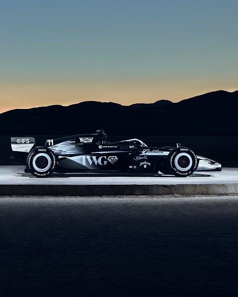 Cadillac unveil livery for Formula 1 debut season during Super Bowl