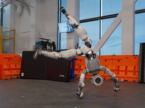 Company posts footage of advanced full-body control trials on humanoid robot, hinting at future capabilities.