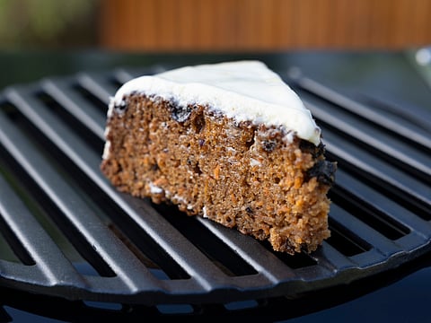 Grill & Thrill: Carrot cake on the barbie