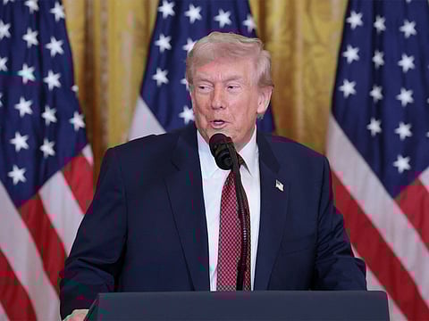 US President Donald Trump.