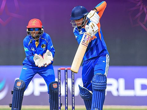 Samaira Dharindharka chipped in with 34 as UAE overhauled the target in 19.2 overs.
