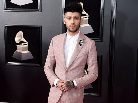 Zayn Malik at the 60th Annual GRAMMY Awards