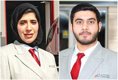 Ibrahim Al Hammadi and Sarah Al Mazrouei lead UAE’s first passenger rail service, marking a milestone in transport and national talent development