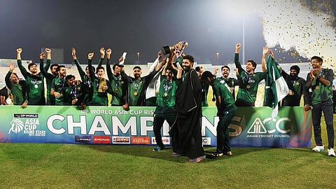 Pakistan Shaheens arrive in UAE for England Lions series