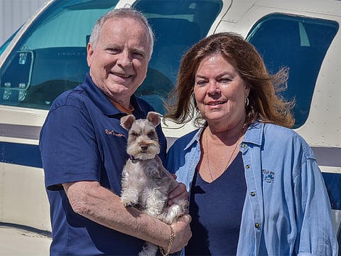 Pilot, wife die in crash after dirty windshield forces landing; dog survives