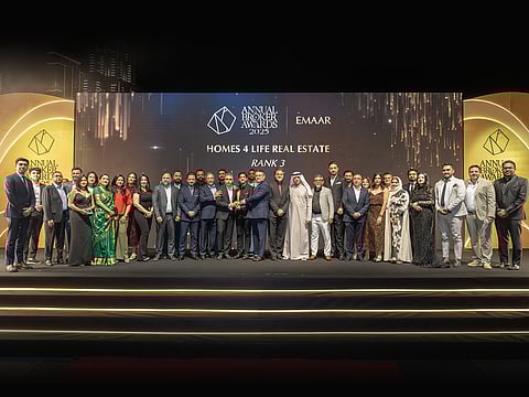 Homes 4 Life Real Estate ranked 3rd best performer at EMAAR Annual Broker Awards 2025