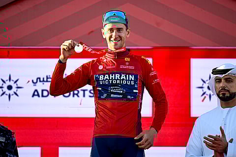 Tiberi takes UAE Tour lead from Evenepoel