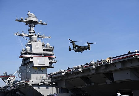 President Donald Trump has deployed warships, fighter jets and other military hardware to the Middle East as he seeks to block Iran from building a nuclear bomb.