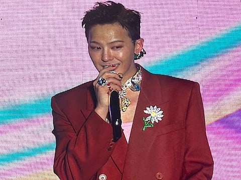 G-Dargon at the Krazy Super Concert in Dubai