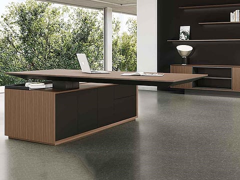 Urban 411 Office Furniture introduces Gravita Executive Desk to the UAE market