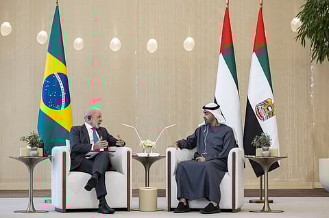 UAE and Brazil Presidents discuss bilateral cooperation and strategic partnership