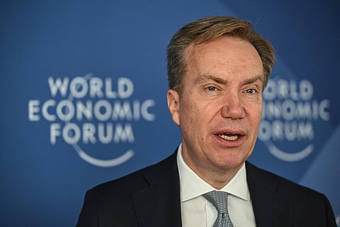 “After careful consideration, I have decided to step down as President and CEO of the World Economic Forum,” the former Norwegian foreign minister said in a statement.