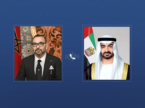 UAE President, King of Morocco discuss regional developments