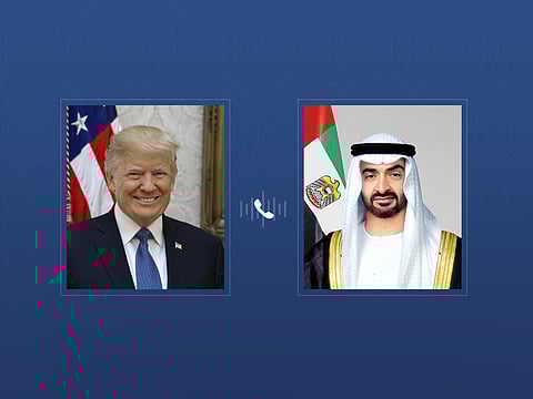 UAE President receives phone call from US President